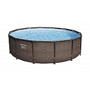 Steel Pro Rattan medence 366x100 cm (9 150 l) - önállóan