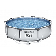 Steel Pro Max medence 305x76 cm (4 678 l) - készlet