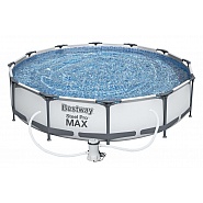 Steel Pro Max medence 366x76 cm (6 473 l) - készlet
