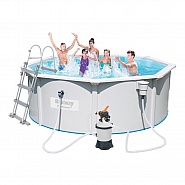 Hydrium fémfalas medence 360x120cm (10 990 l)